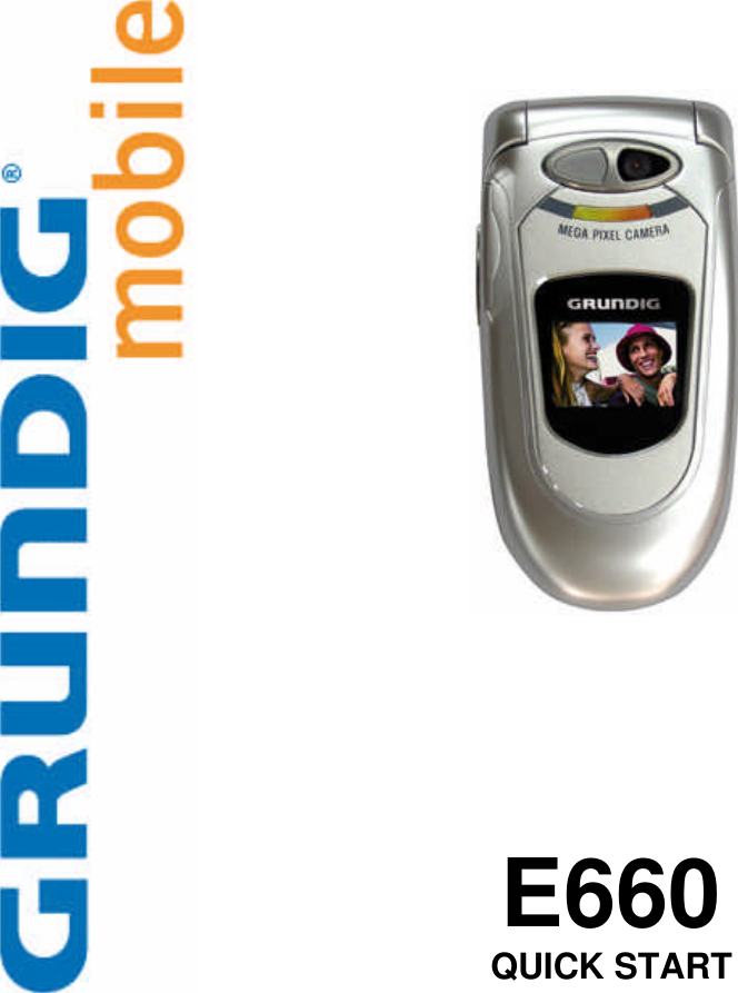                              E660 QUICK START        