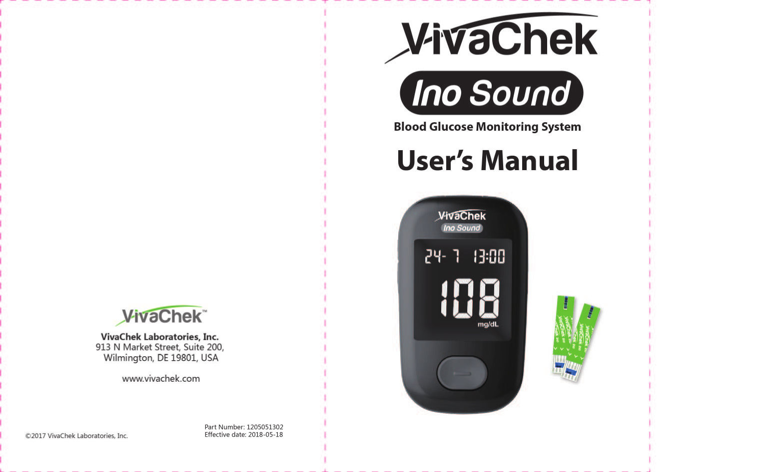 VivaChek Biotech PVGM09 Blood Glucose Meter User Manual VivaChek Ino