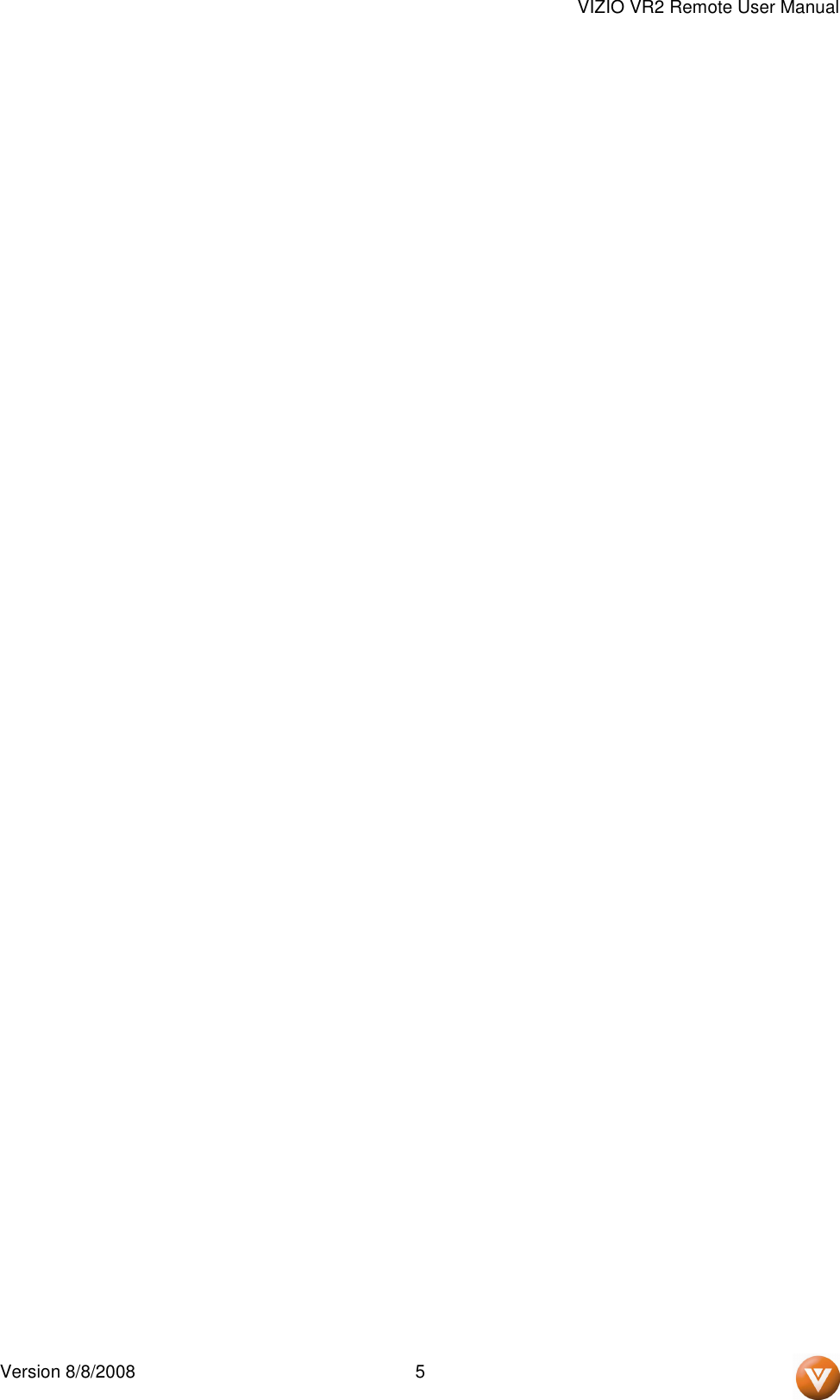 Page 5 of 6 - Vizio VR2 - User Manual  To The 0db2ad56-8a5a-407f-beed-c25a3322f689