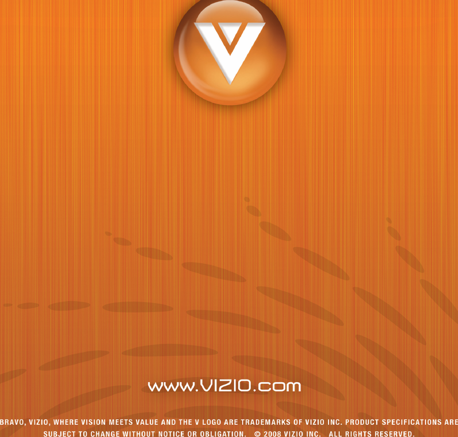 Page 6 of 6 - Vizio VR2 - User Manual  To The 0db2ad56-8a5a-407f-beed-c25a3322f689