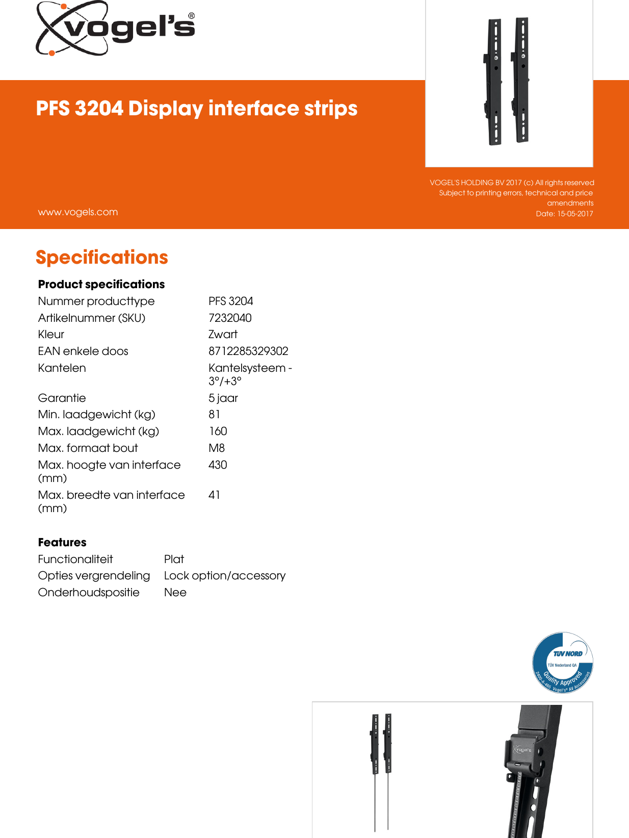 Page 2 of 2 - Leaflet Version 4.0  PFS-3204-Display-interface-strips-2394-nl