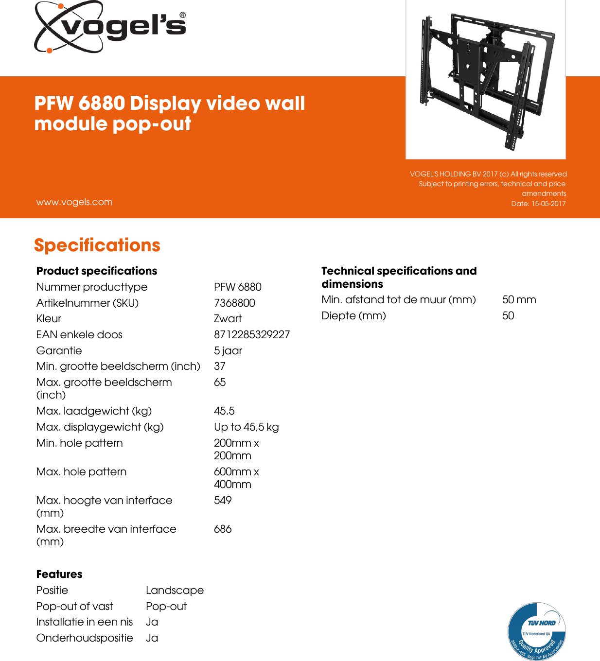 Page 2 of 2 - Leaflet Version 4.0 PFW-6880-Display-video-wall-module-pop-out-2477-nl