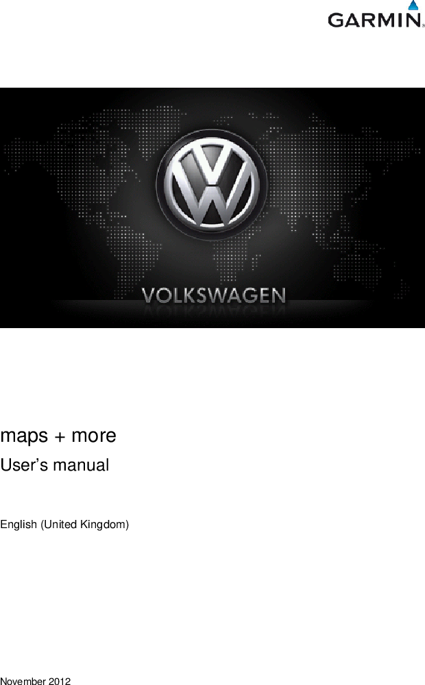 Volkswagen 4NSF Maps + More User Manual To The B1852cdd c3bd 4cd4 b20a ...