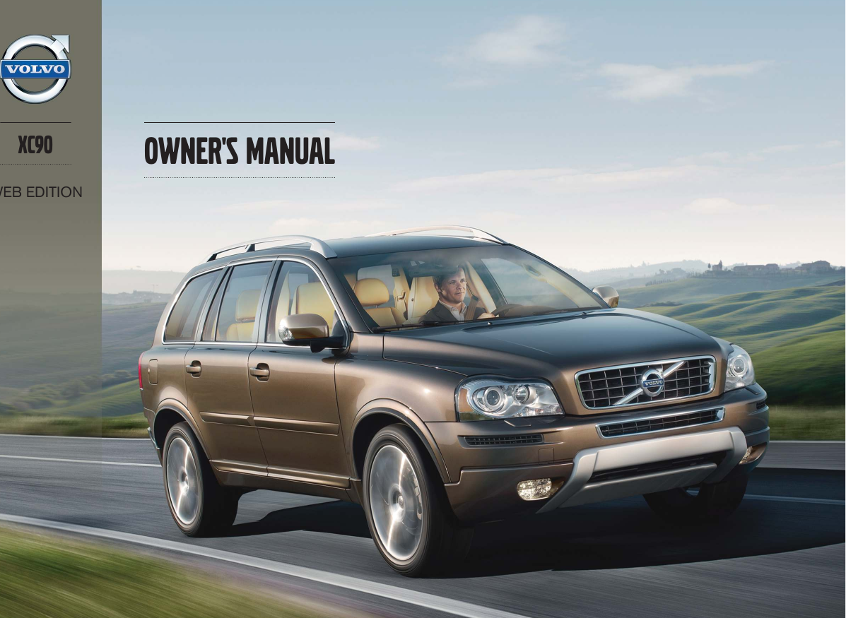 Volvo 2014 XC90 Owner's Manual Owners