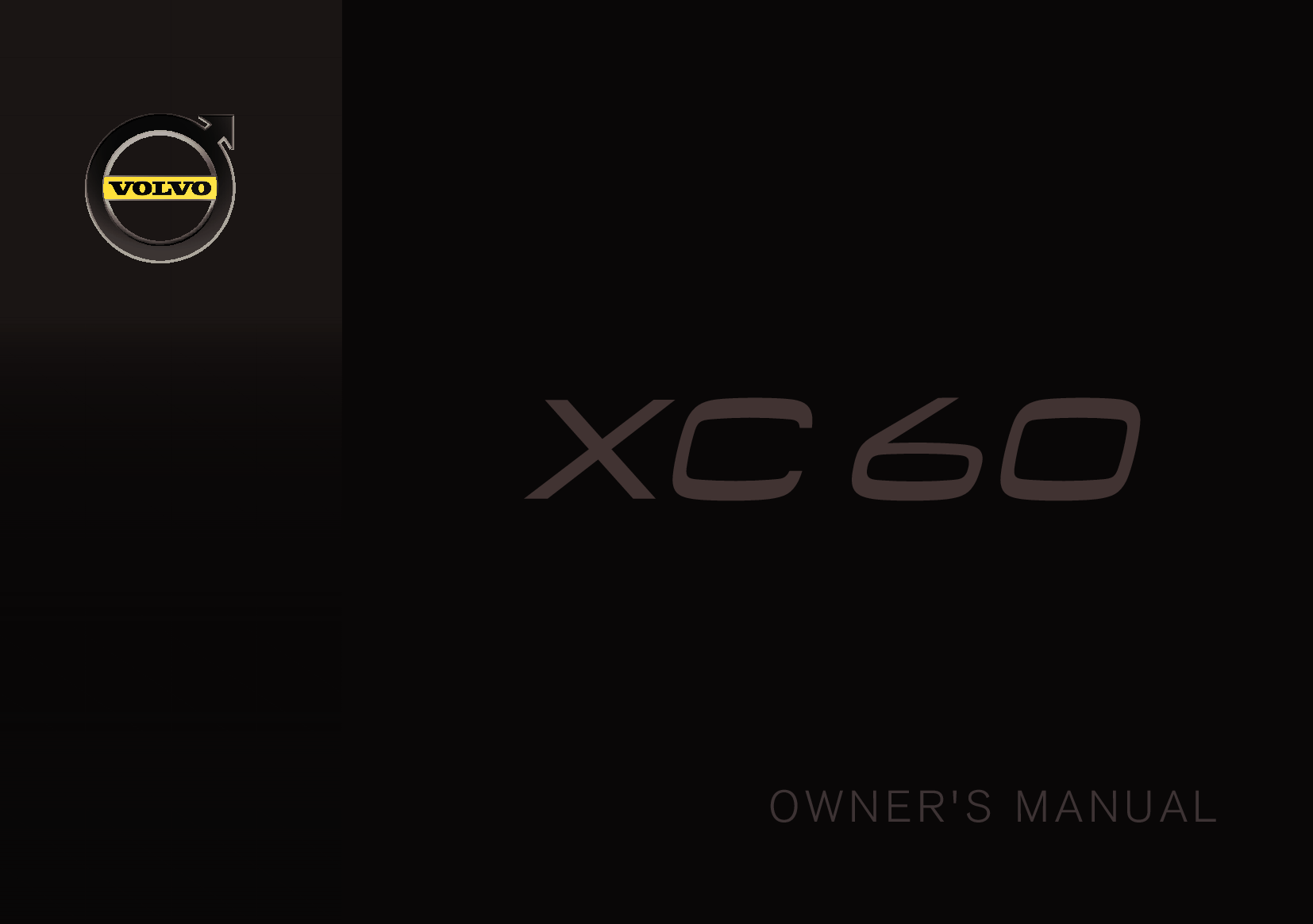 Volvo 2017 XC60 Owner Manual