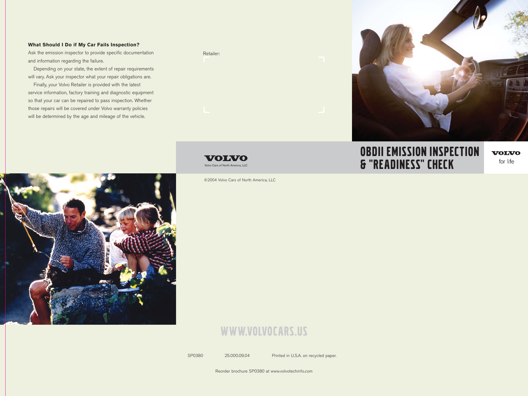 Page 1 of 2 - Volvo Readiness. 2005 OBD II Emission Inspection Check