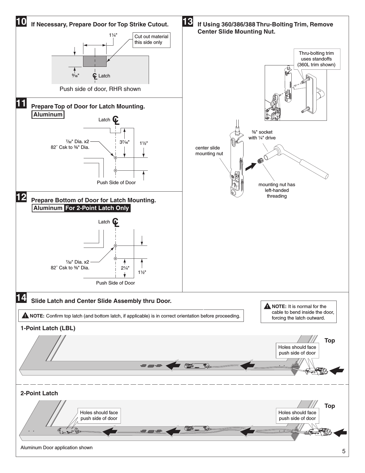 Page 5 of 12 - Von Duprin  3349A/3549A 105584