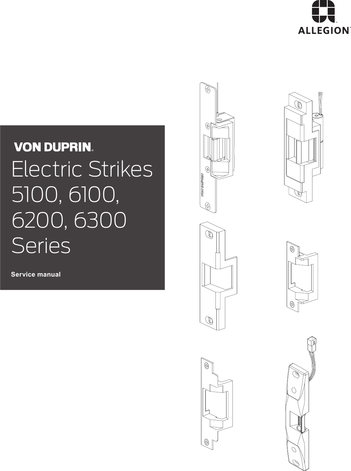 von-duprin-5100-6100-6200-6300-series-electric-strikes-parts-manual-108727