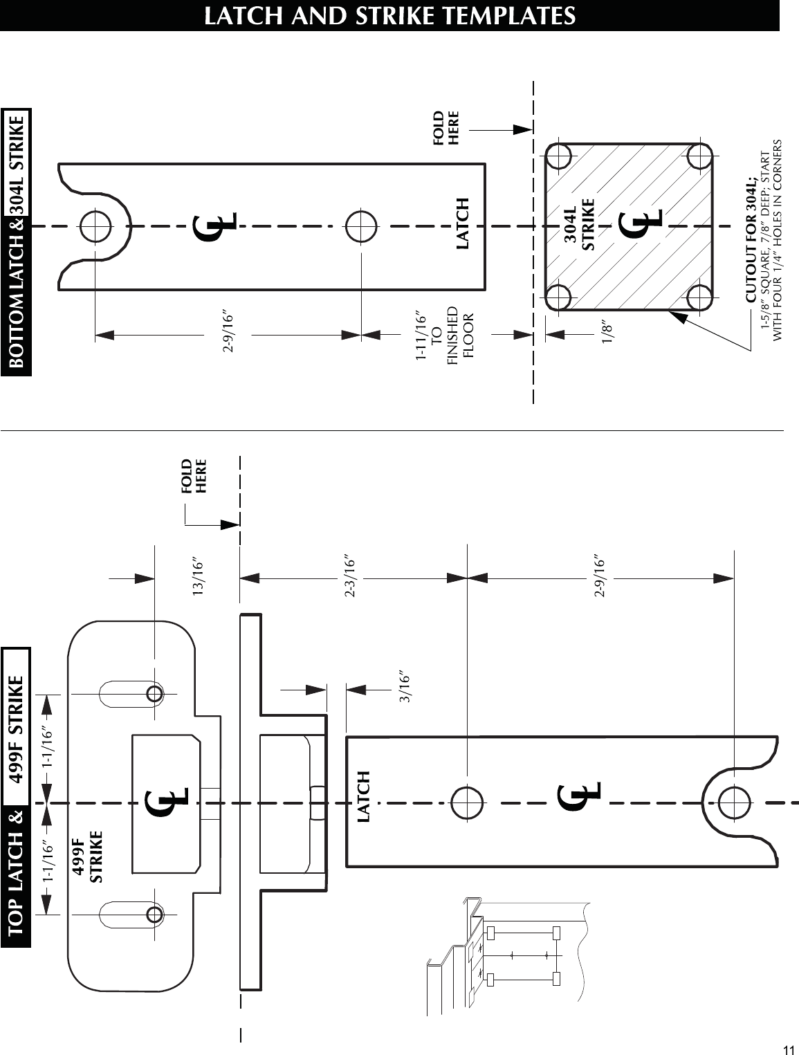 Page 11 of 12 - Von Duprin  HH98/9927 & HH98/9927-F Installation Instructions 109256