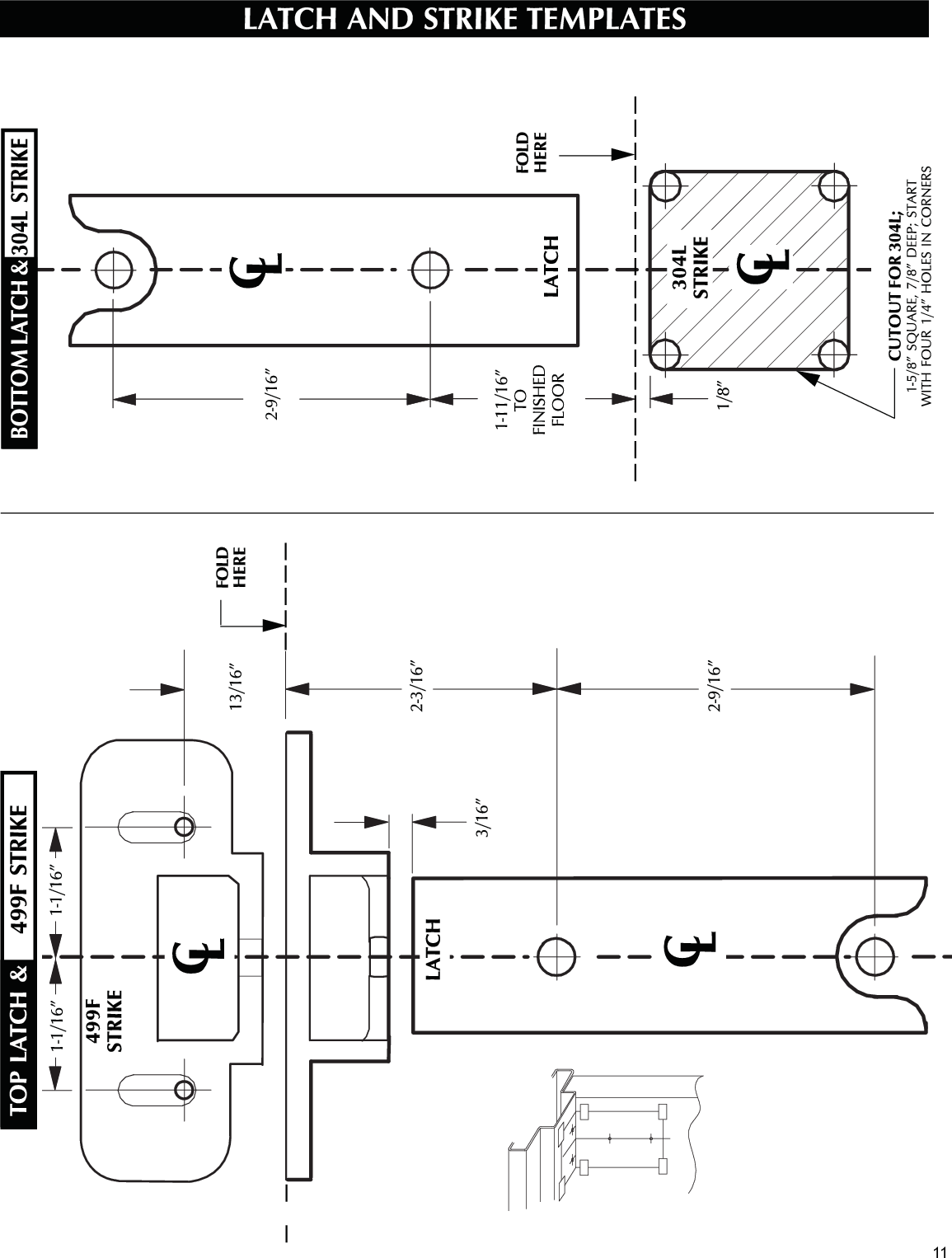 Von Duprin HH98/9927 & F Installation Instructions 109256