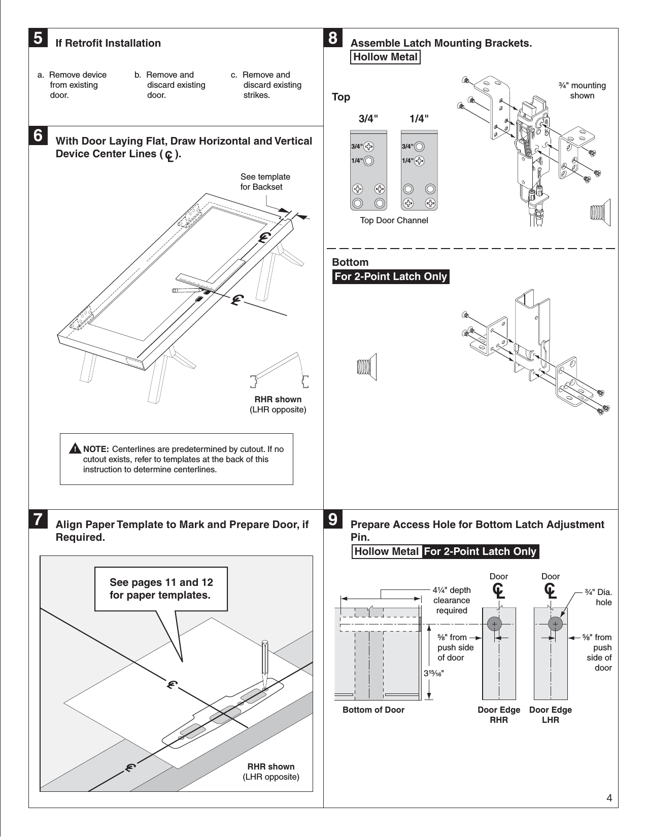 Page 4 of 12 - Von Duprin 24795379_a OLD 3349 Web Only 3349A/3549A 110338