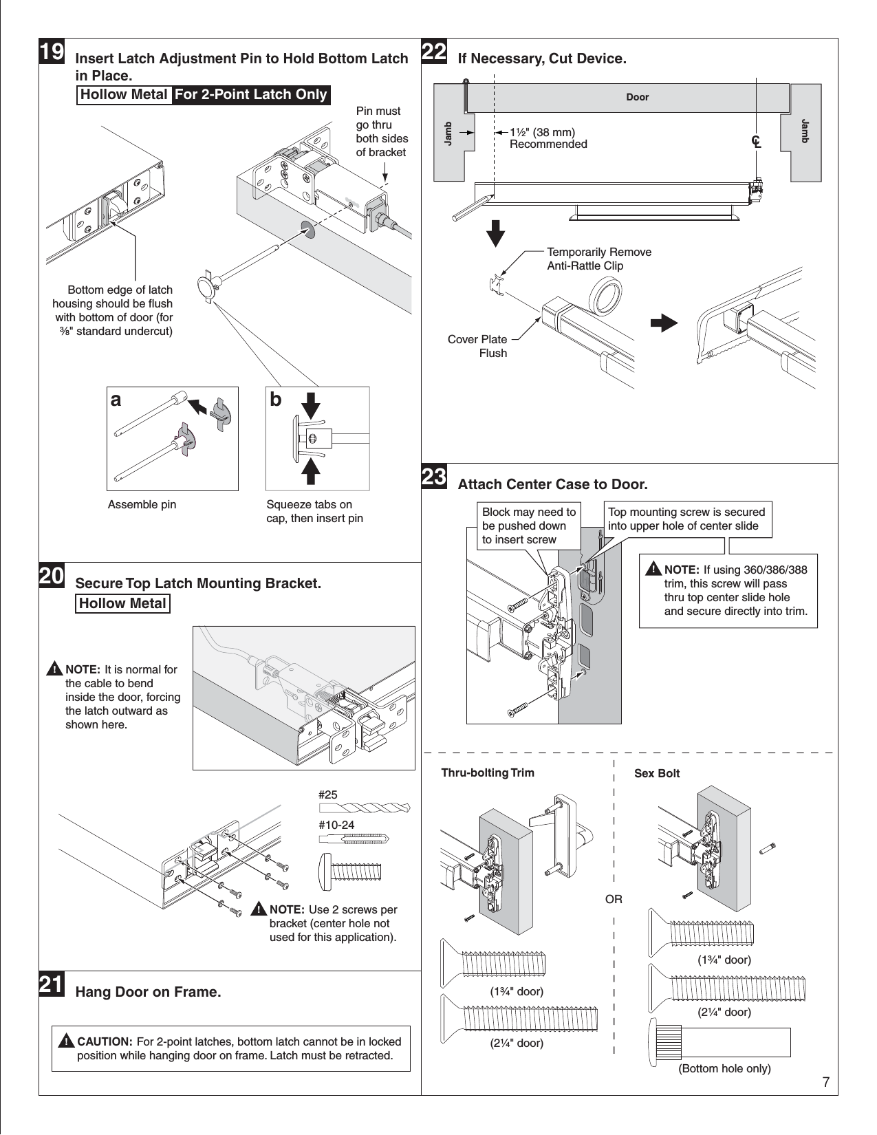 Page 7 of 12 - Von Duprin 24795379_a OLD 3349 Web Only 3349A/3549A 110338