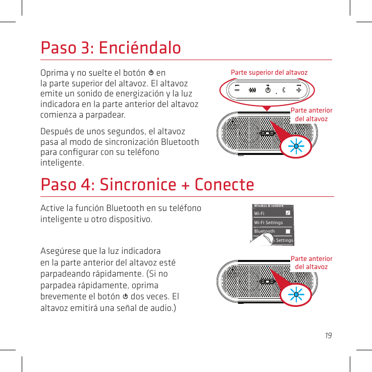 Page 19 of Voxx Accessories SP370 Bluetooth wireless speaker User Manual 