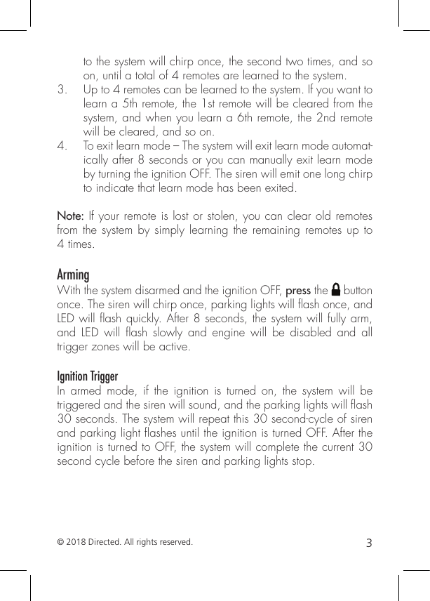 Page 5 of Voxx Electronics DEI7121 7121V User Manual 