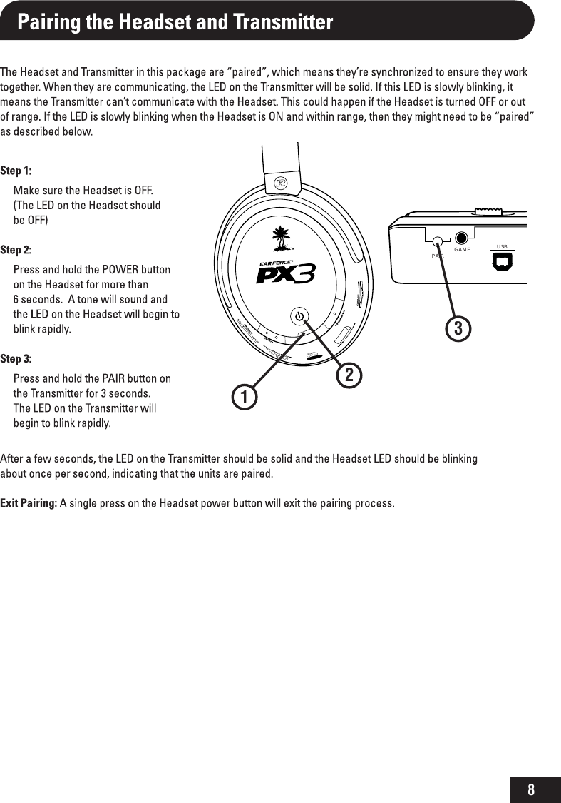 Page 11 of Voyetra Turtle Beach TB2241 PX3 TX User Manual manual part 1
