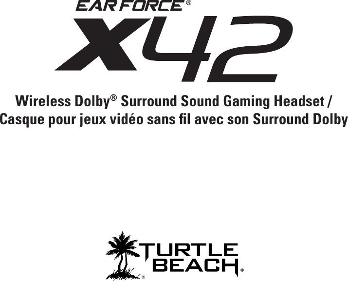Wireless Dolby® Surround Sound Gaming Headset /Casque pour jeux vidéo sans ﬁl avec son Surround Dolby