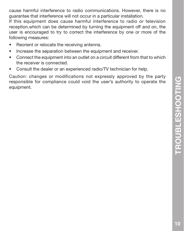 Page 10 of 10 - Vtech Vtech-Abc-Text-And-Go-Motion-Owners-Manual-  Vtech-abc-text-and-go-motion-owners-manual