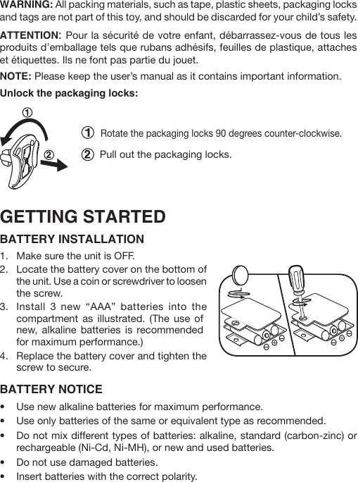 Page 4 of 10 - Vtech Vtech-Abc-Text-And-Go-Motion-Owners-Manual-  Vtech-abc-text-and-go-motion-owners-manual