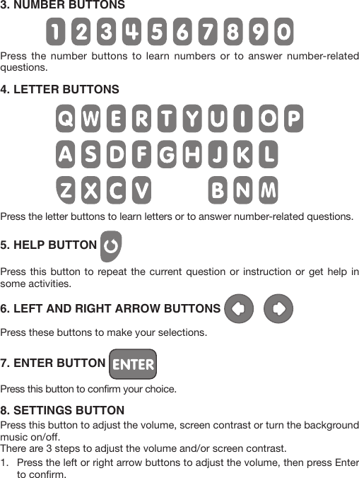 Page 6 of 10 - Vtech Vtech-Abc-Text-And-Go-Motion-Owners-Manual-  Vtech-abc-text-and-go-motion-owners-manual