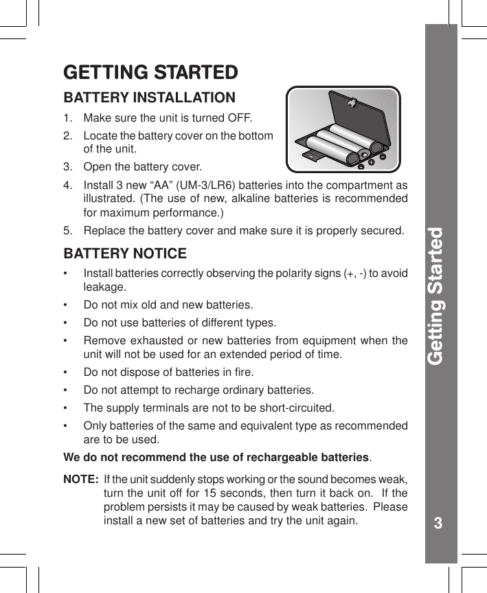 Page 4 of 10 - Vtech Vtech-Alphabet-Classroom-Owners-Manual- Alphabet Classroom  Vtech-alphabet-classroom-owners-manual