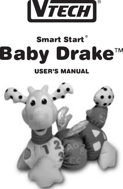Page 1 of 8 - Vtech Vtech-Baby-Drake-Owners-Manual-  Vtech-baby-drake-owners-manual