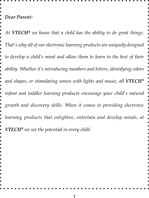 Page 2 of 8 - Vtech Vtech-Baby-Drake-Owners-Manual-  Vtech-baby-drake-owners-manual