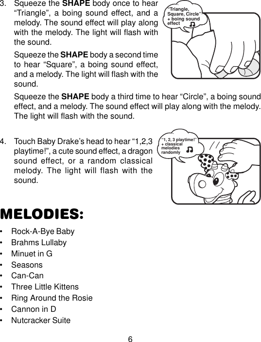 Page 7 of 8 - Vtech Vtech-Baby-Drake-Owners-Manual-  Vtech-baby-drake-owners-manual