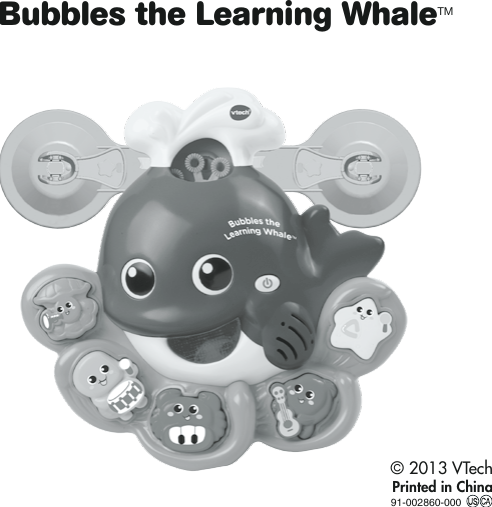 vtech bubbles the learning whale
