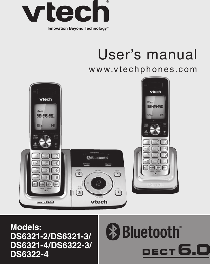 Vtech Cell Phone Ds63213 Users Manual