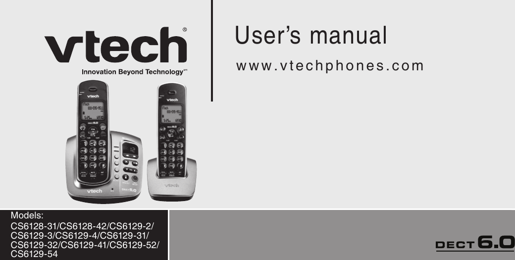 Vtech Cs6128 31 Users Manual