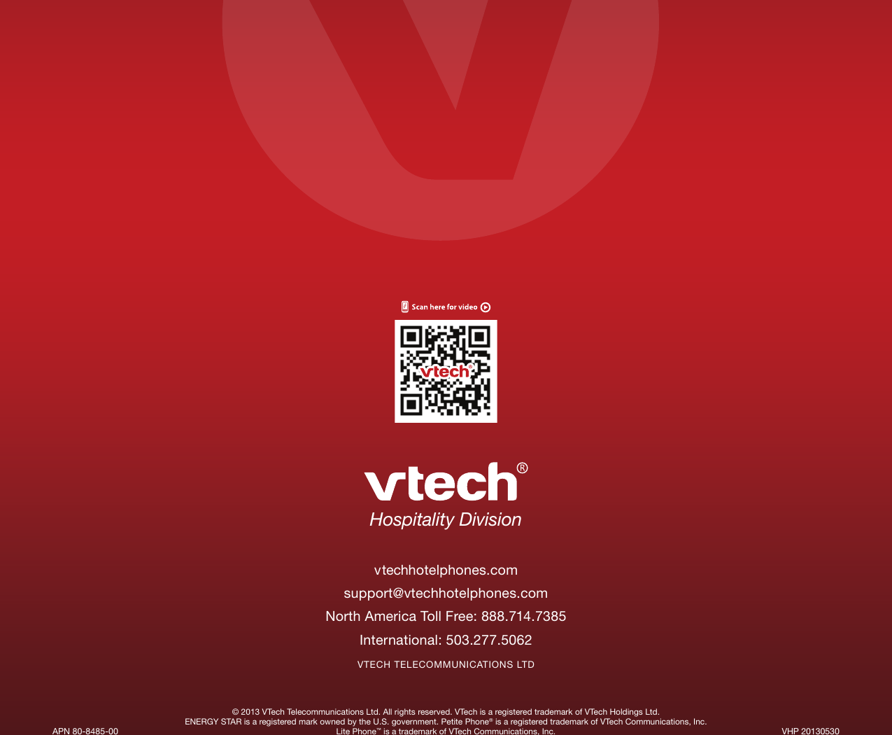 Page 9 of 9 - Vtech Vtech-Ctm-A2421-Batt-Silver-And-Black-Full-Product-Brochure-  Vtech-ctm-a2421-batt-silver-and-black-full-product-brochure