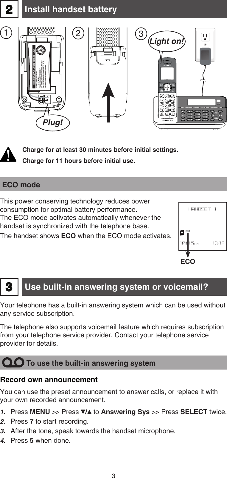 Page 3 of 12 - Vtech Vtech-Dect-6-0-Cs6759-3-Users-Manual-  Vtech-dect-6-0-cs6759-3-users-manual