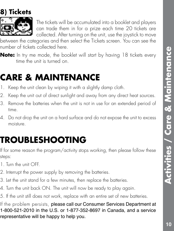 Page 11 of 12 - Vtech Vtech-Dora-Learning-Laptop-Owners-Manual-  Vtech-dora-learning-laptop-owners-manual