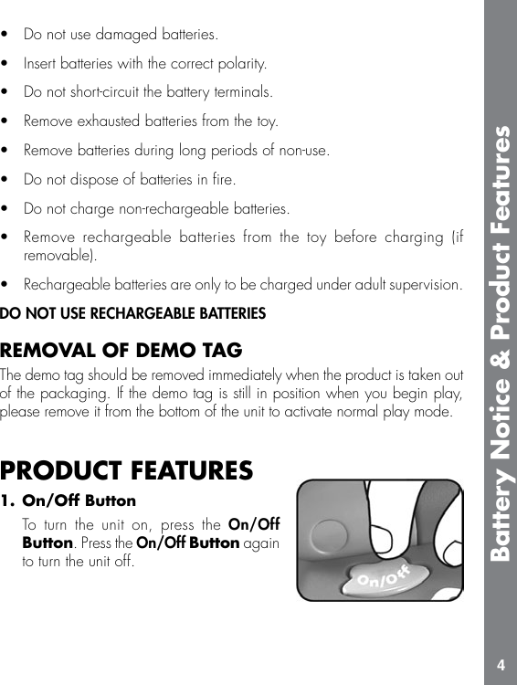 Page 5 of 12 - Vtech Vtech-Dora-Learning-Laptop-Owners-Manual-  Vtech-dora-learning-laptop-owners-manual