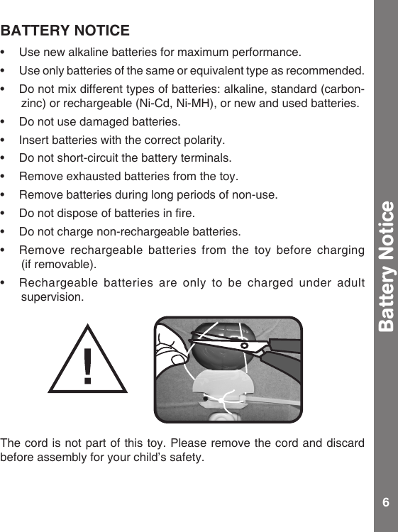 Page 6 of 12 - Vtech Vtech-Dress-And-Discover-Friend-Owners-Manual-  Vtech-dress-and-discover-friend-owners-manual