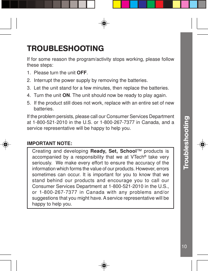 Page 11 of 12 - Vtech Vtech-Fly-And-Discover-Globe-Owners-Manual- Fly-n-Discover Globe  Vtech-fly-and-discover-globe-owners-manual