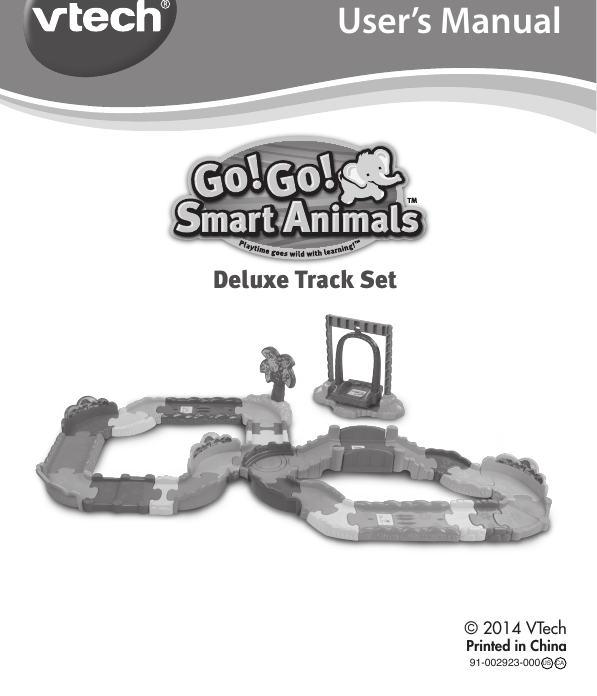 vtech go go smart animals deluxe track set