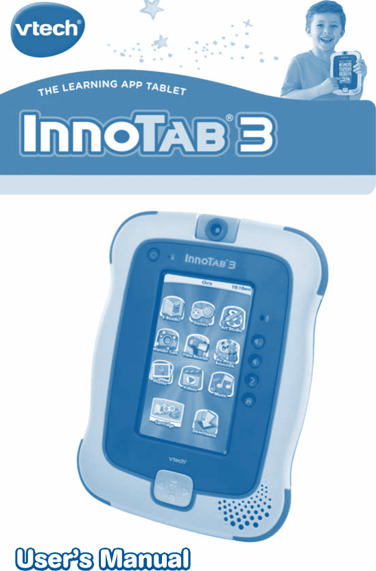 Vtech Innotab 3 The Learning Tablet Owners Manual