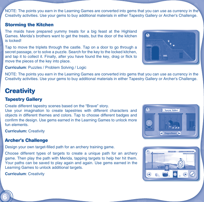 Page 7 of 10 - Vtech Vtech-Innotab-Software-Brave-Owners-Manual-  Vtech-innotab-software-brave-owners-manual