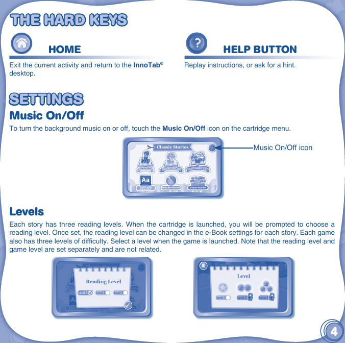 Page 5 of 12 - Vtech Vtech-Innotab-Software-Classic-Stories-Owners-Manual-  Vtech-innotab-software-classic-stories-owners-manual