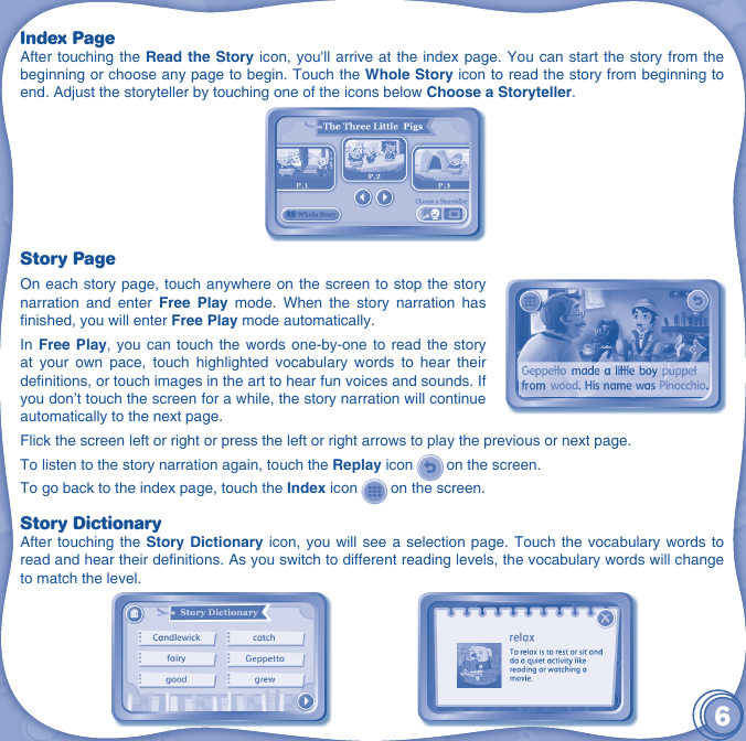 Page 7 of 12 - Vtech Vtech-Innotab-Software-Classic-Stories-Owners-Manual-  Vtech-innotab-software-classic-stories-owners-manual
