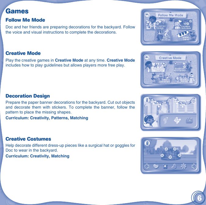 Page 7 of 12 - Vtech Vtech-Innotab-Software-Doc-Mcstuffins-Create-And-Lear-Owners-Manual-  Vtech-innotab-software-doc-mcstuffins-create-and-lear-owners-manual