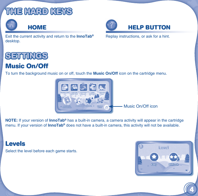 Page 5 of 12 - Vtech Vtech-Innotab-Software-Go-Go-Smart-Wheels-Owners-Manual-  Vtech-innotab-software-go-go-smart-wheels-owners-manual