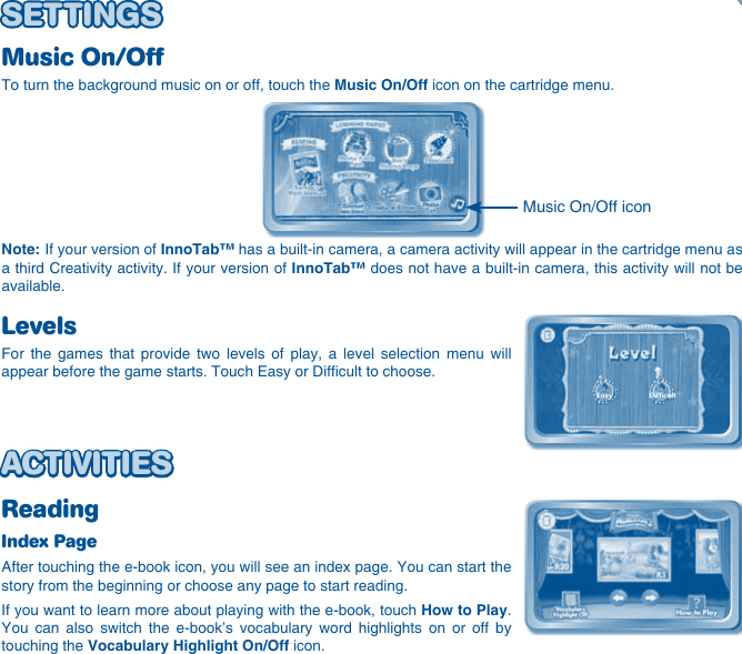 Page 5 of 10 - Vtech Vtech-Innotab-Software-Madagascar-3-Owners-Manual-  Vtech-innotab-software-madagascar-3-owners-manual