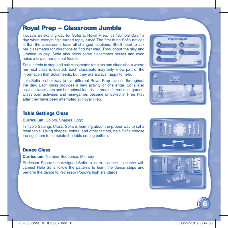 Page 7 of 12 - Vtech Vtech-Innotab-Software-Sofia-The-First-Owners-Manual-  Vtech-innotab-software-sofia-the-first-owners-manual