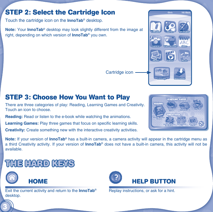 Page 4 of 10 - Vtech Vtech-Innotab-Software-Team-Umizoomi-Owners-Manual-  Vtech-innotab-software-team-umizoomi-owners-manual