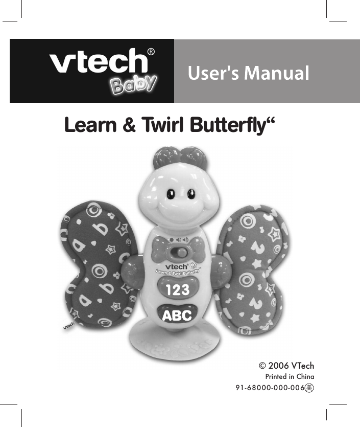 vtech butterfly