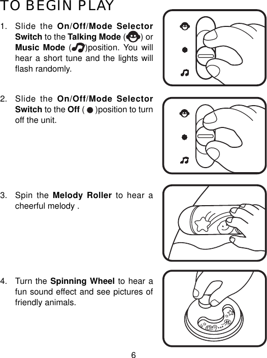 Page 7 of 12 - Vtech Vtech-Learning-Center-Owners-Manual- Learning Center  Vtech-learning-center-owners-manual