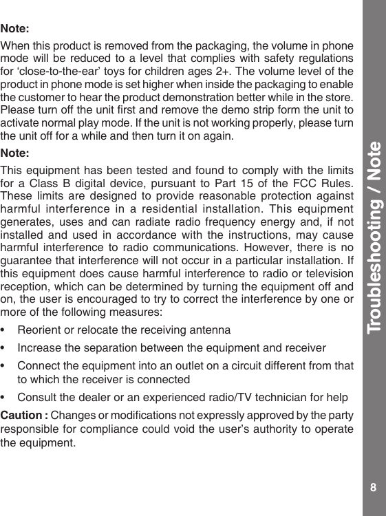 Page 9 of 10 - Vtech Vtech-Letter-Sounds-Learning-Bus-Owners-Manual-  Vtech-letter-sounds-learning-bus-owners-manual
