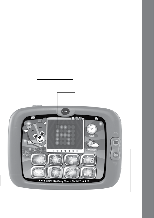 Vtech Light Up Baby Touch Tablet Pink Owners Manual